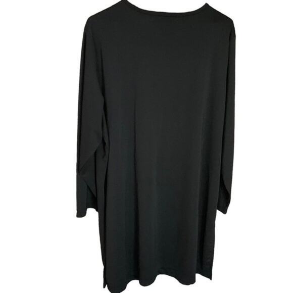 Modern Soul Black Dress Cover up. Size 1X. - Picture 2 of 5